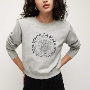 Veronica Beard Philomena Beaumont Logo Sweatshirt